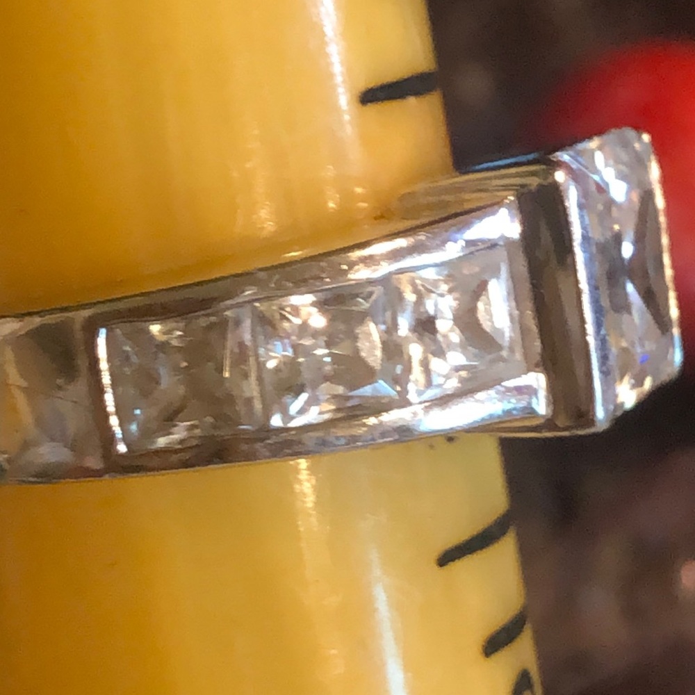 Epiphany PlatClad DMQ Princess Cut Center Stone😎 - Picture 4 of 7